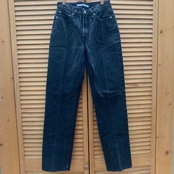 Vintage Tommy Hilfiger Black Jeans Size 4 - Picture 1 of 8